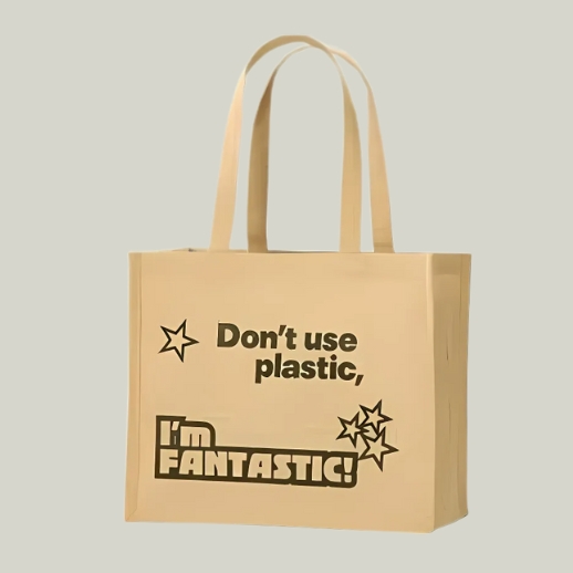 Advertising Slogan Jute Bag